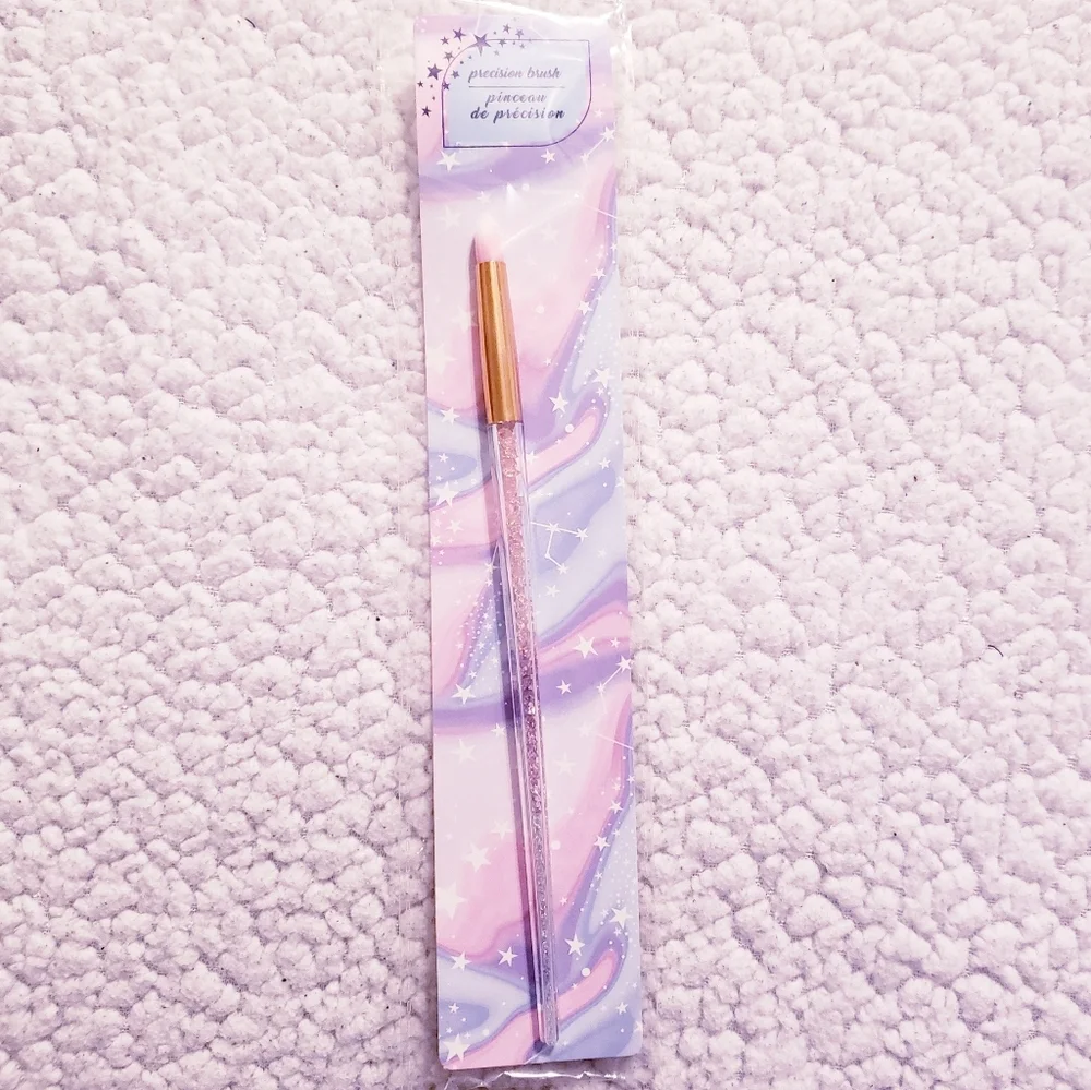 6 Piece Mermaid Crystal Make Up Brushes. NWT.